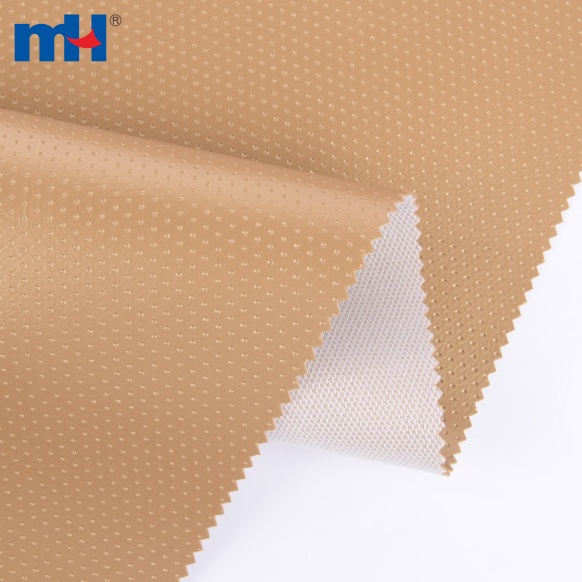 21NW-4051-PVC Artificial Leather Backed with Mesh Fabric