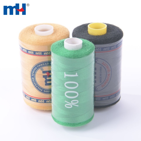500-1000 yds/tubo-dettaglio-di-100%%-filo-per-cucire-poliestere--piccolo-2