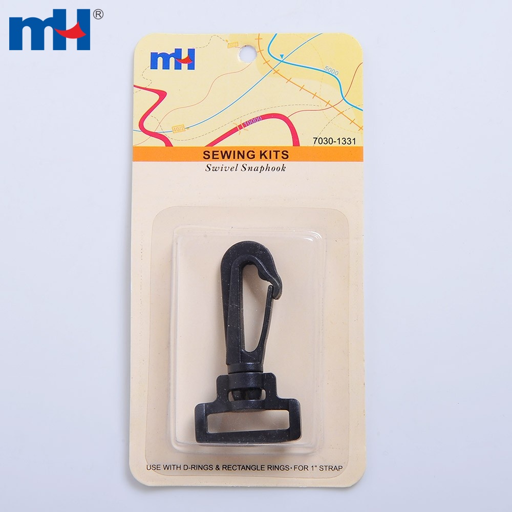 Dritz Small Swivel Hook & D-Ring 1/2 Nickel - 072879294071