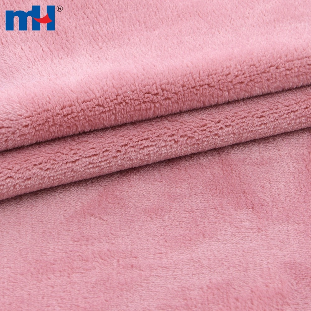 100% Polyester Double Sided Fleece Flannel Fabric