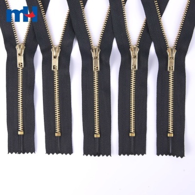 #3 Metal Brass Zipper CE AL