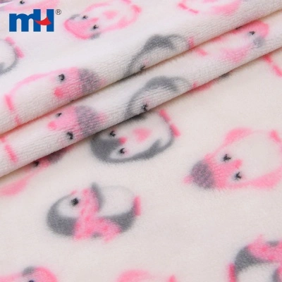Double Sided Polyester Flannel Fabric