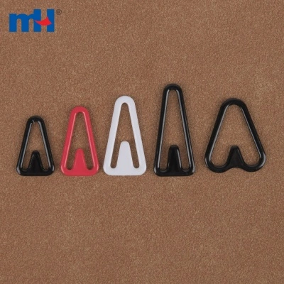 Nylon Coated Bra Strap Slider Buckle