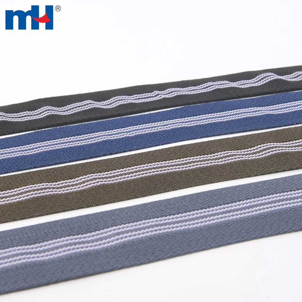 50mm Woven Waistband with Gripper for Pants Trousers and Skirts