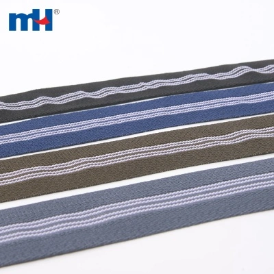 Woven Waistband for Pants with Grip
