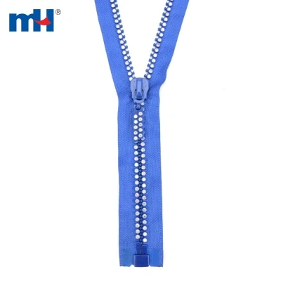 No.10 Diamond Zipper, O/E, A/L, 24''