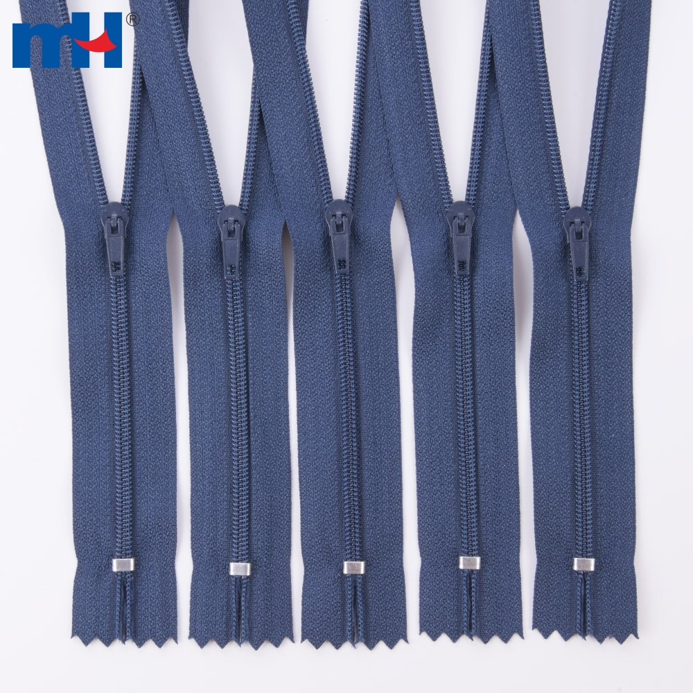 3 Closed End Pin Lock Nylon Zippers for Sewing Pillowcase