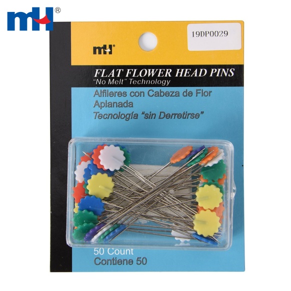 19DP0029-Flat Flower Head Pins