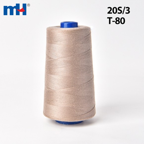 20S3-T-80 5000yds 100% polyester