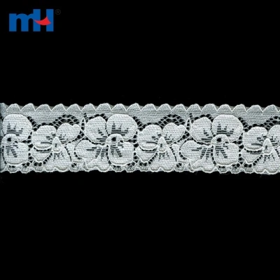 Elastic Tricot Lace of Nylon Spandex