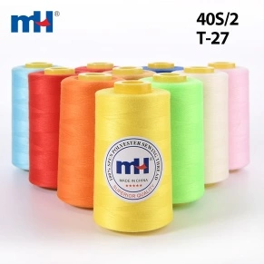 Hilo de coser 40S/2 T-27 100% poliéster