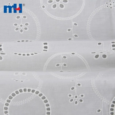 Cotton Embroidered Lace Fabric
