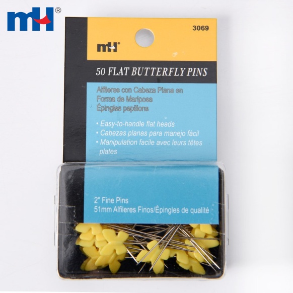 19DP0077-Flat Butterfly Pins