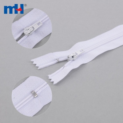 NO.3 A/L C/E Nylon Zipper Wholesale