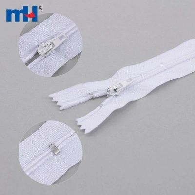 NO.3 A/L C/E Nylon Zipper Wholesale