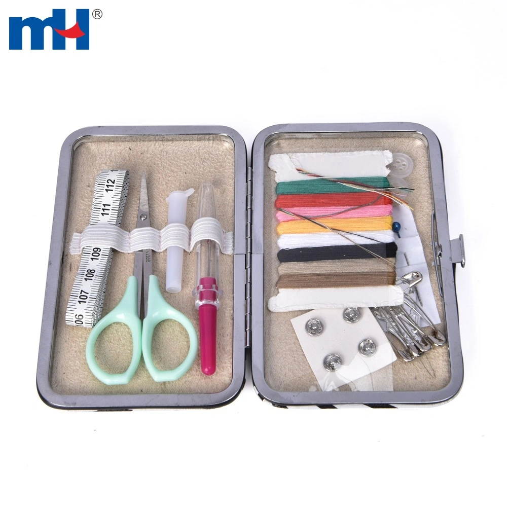 Mini Travel Sewing Kit DIY Sewing Supplies Portable Sewing Tool Kits  Plastic Sewing Kit Box Beginner Friendly