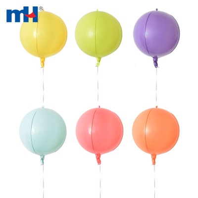 4D Foil Round Sphere Balloon