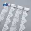 Garniture en dentelle de mariée sur organza