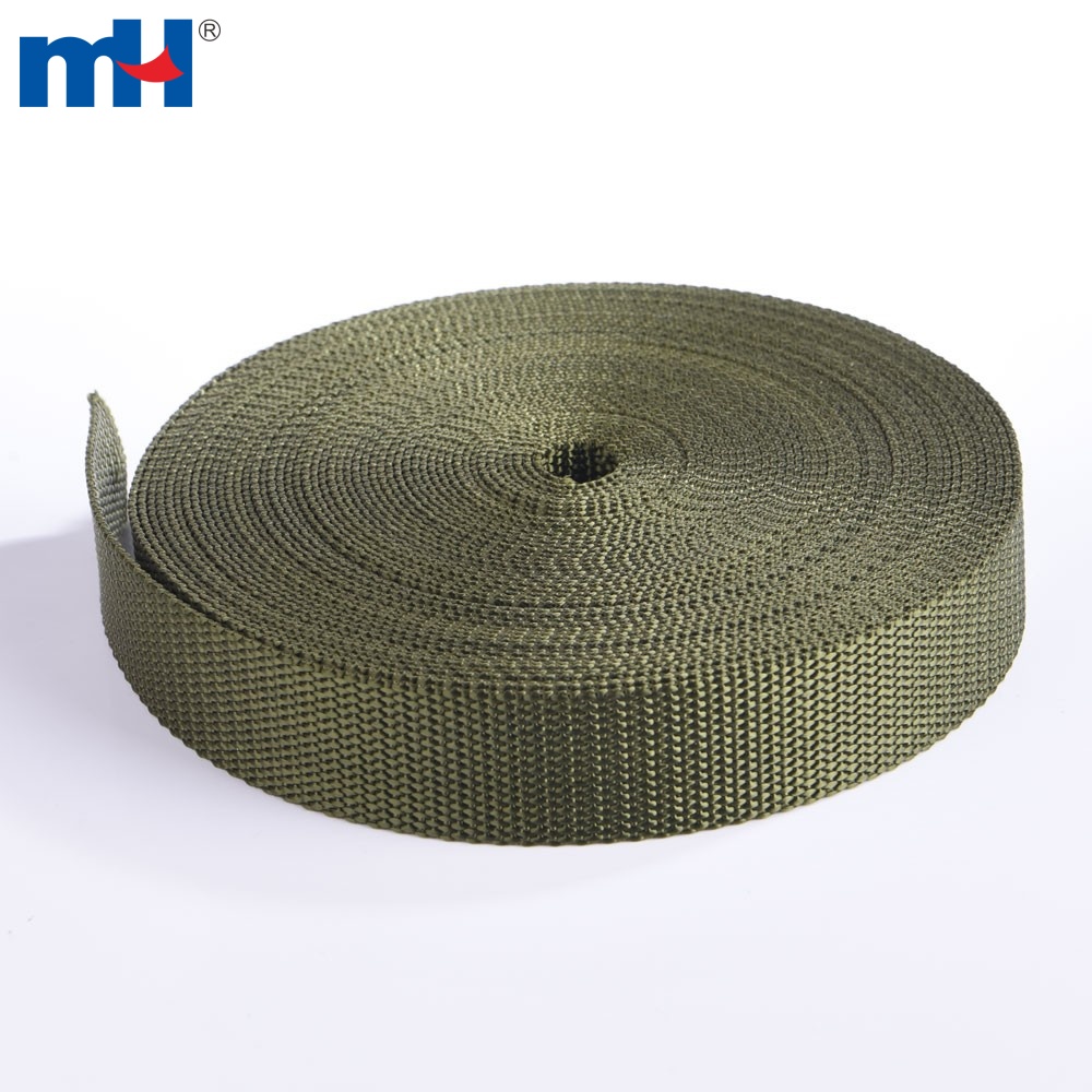 Webbing 1 Inch YunYunStrap 5 Rolls Nylon Webbing - 1 Inch & 1.5 Inch Straps For DIY Crafts & Repair Nylon Webbing Strap