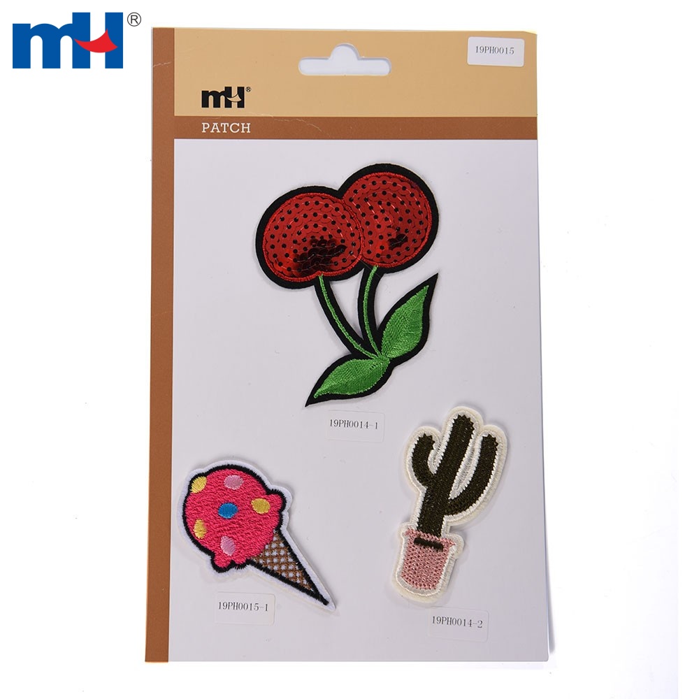 Assorted Sewon Embroidery Patches Applique