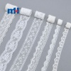Dentelle d'organza à motif festonné