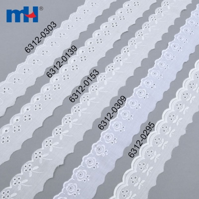 Assorted Eyelet Lace Ribbons Roll for DIY Scrapbooking Dollies Wedding Crafts Supply