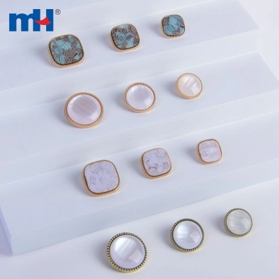 Metal Pearl Buttons