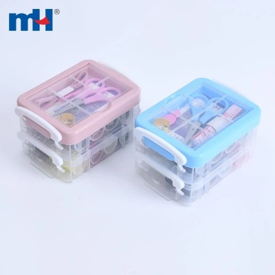 Portable Sewing Kit Box Set