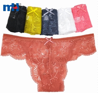 Boutique Cotton Panties with Lace Trims