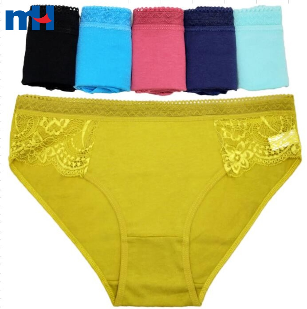 M/L/XL Panties with Wide Breathable Crotch for Added Protection