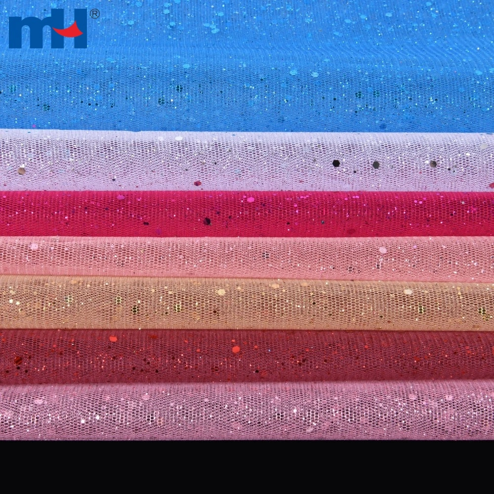 блестящая сетчатая ткань