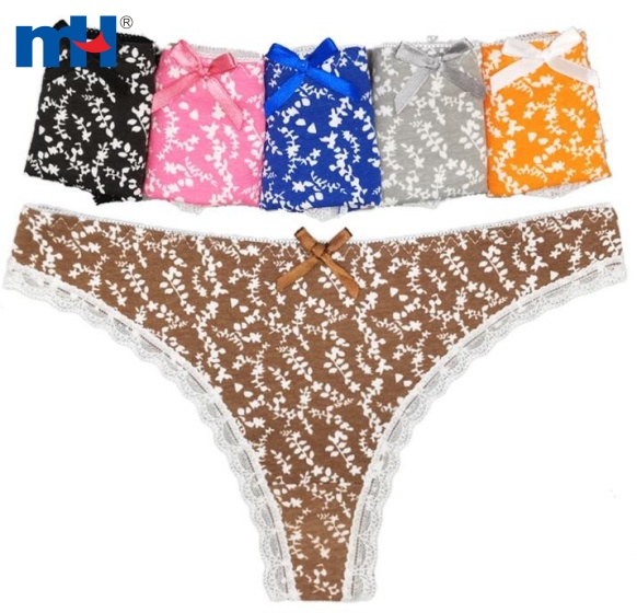 22NU-0038-Seamless Thongs with Various Patterns