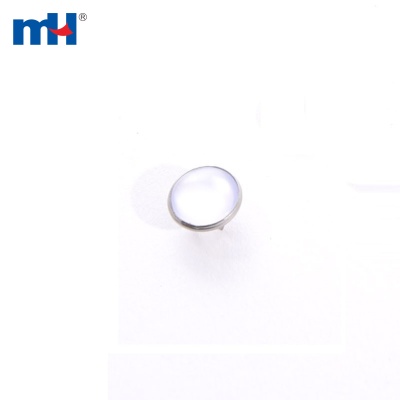 10mm Pearl Face Snap Ring Button