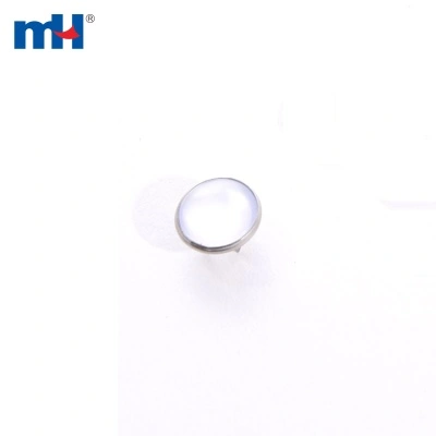 11mm Pearl Face Snap Ring Button