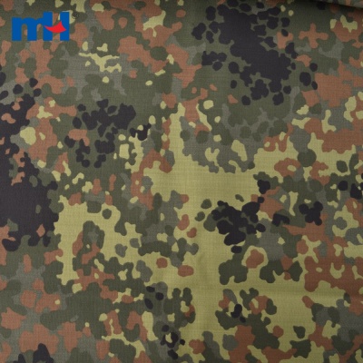 Camouflage Print Nylon 66 Cordura Ripstop Fabric