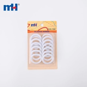 Anneaux en plastique en forme de O