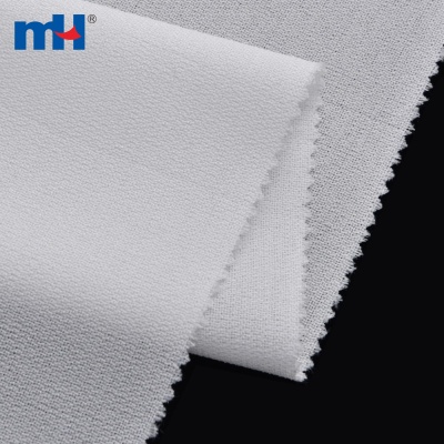 White Twill Woven Interlining