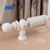 Wood Curtain Rod Pole Set