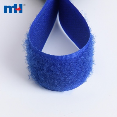 Ruban à boucle 25 mm - Couleur bleue