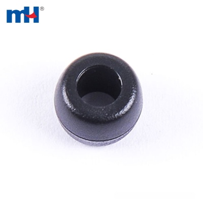 Plastic Black 2 Holes Cord Locks
