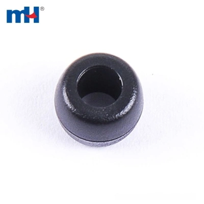 Plastic Black 2 Holes Cord Locks