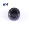 Serrures de cordon en plastique noir 2 trous