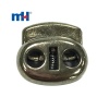 Double Holes Electroplated Plastic Stopper