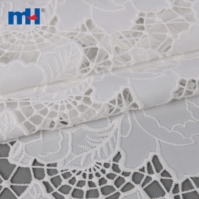 MJ10277-Laser Embroidery Lace Fabric