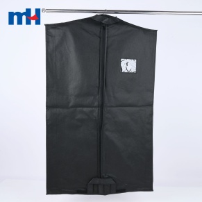 Cubierta de traje no tejido PP en negro