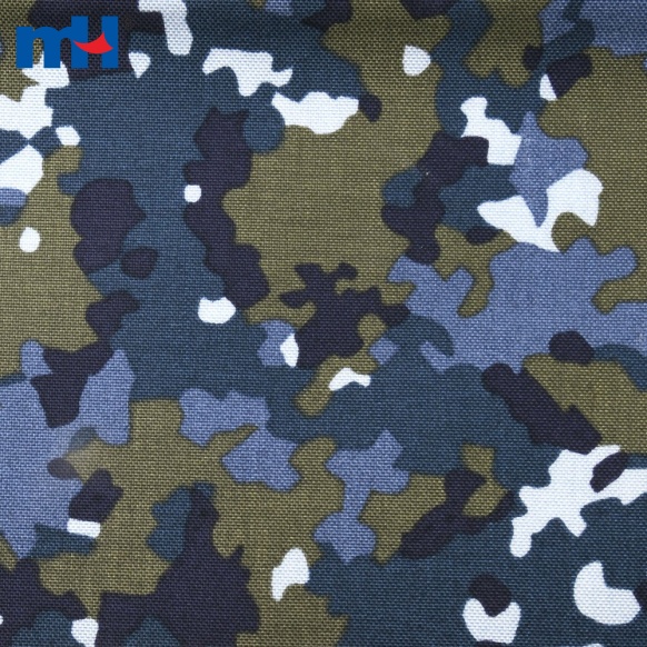 22NW-0043A-Tissu Oxford camouflage de l'armée de l'air roumaine