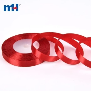 12mm Single Faced Satin Ribbon