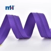 #3 Nylon Zipper Longue Chaîne Violet