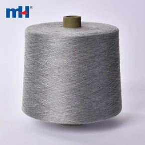 grey spun polyester yarn