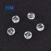Perles de verre cristal clair de 8 mm